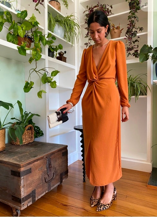 Knot Dress - Long sleeve