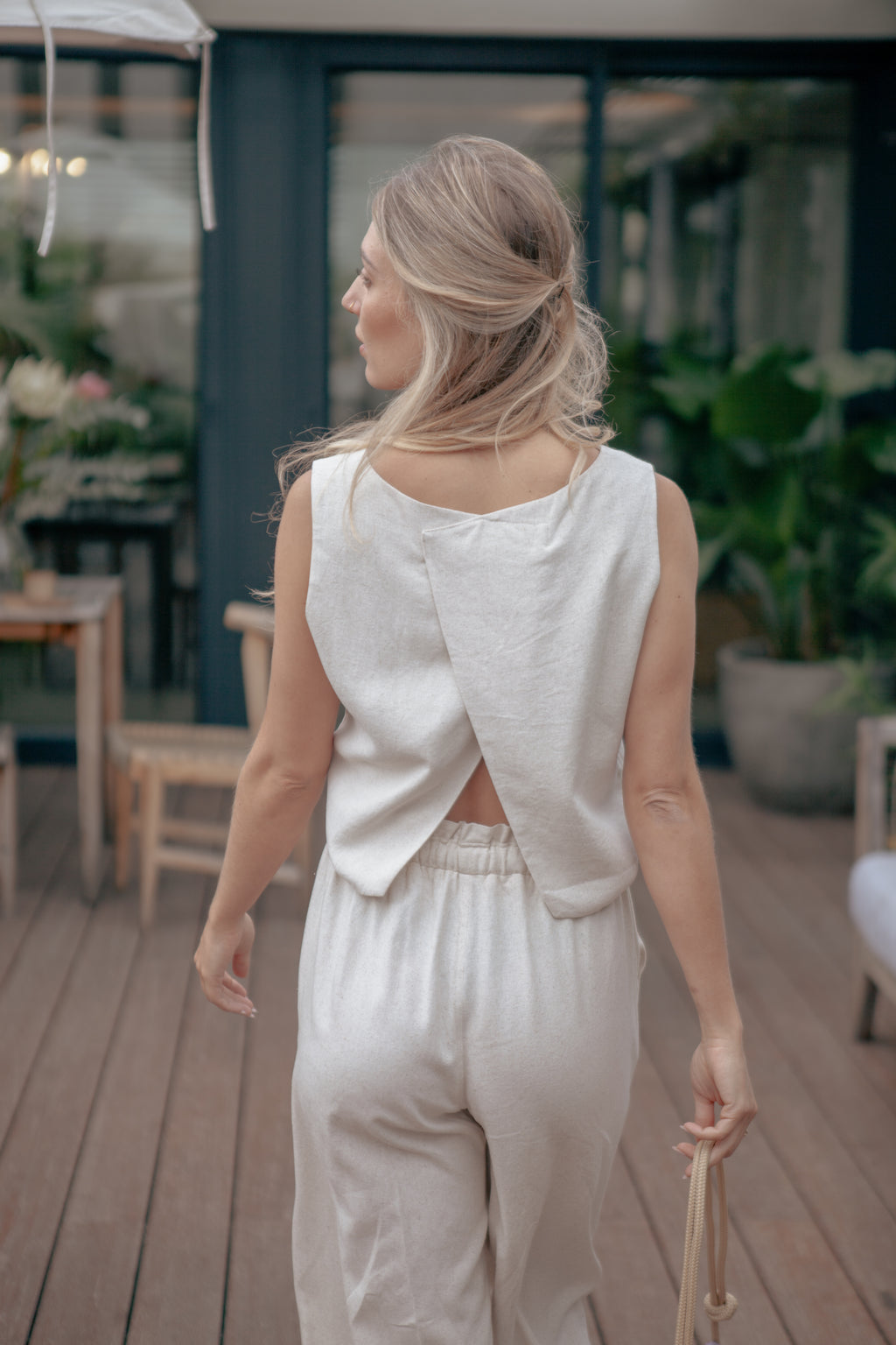 Open Back top