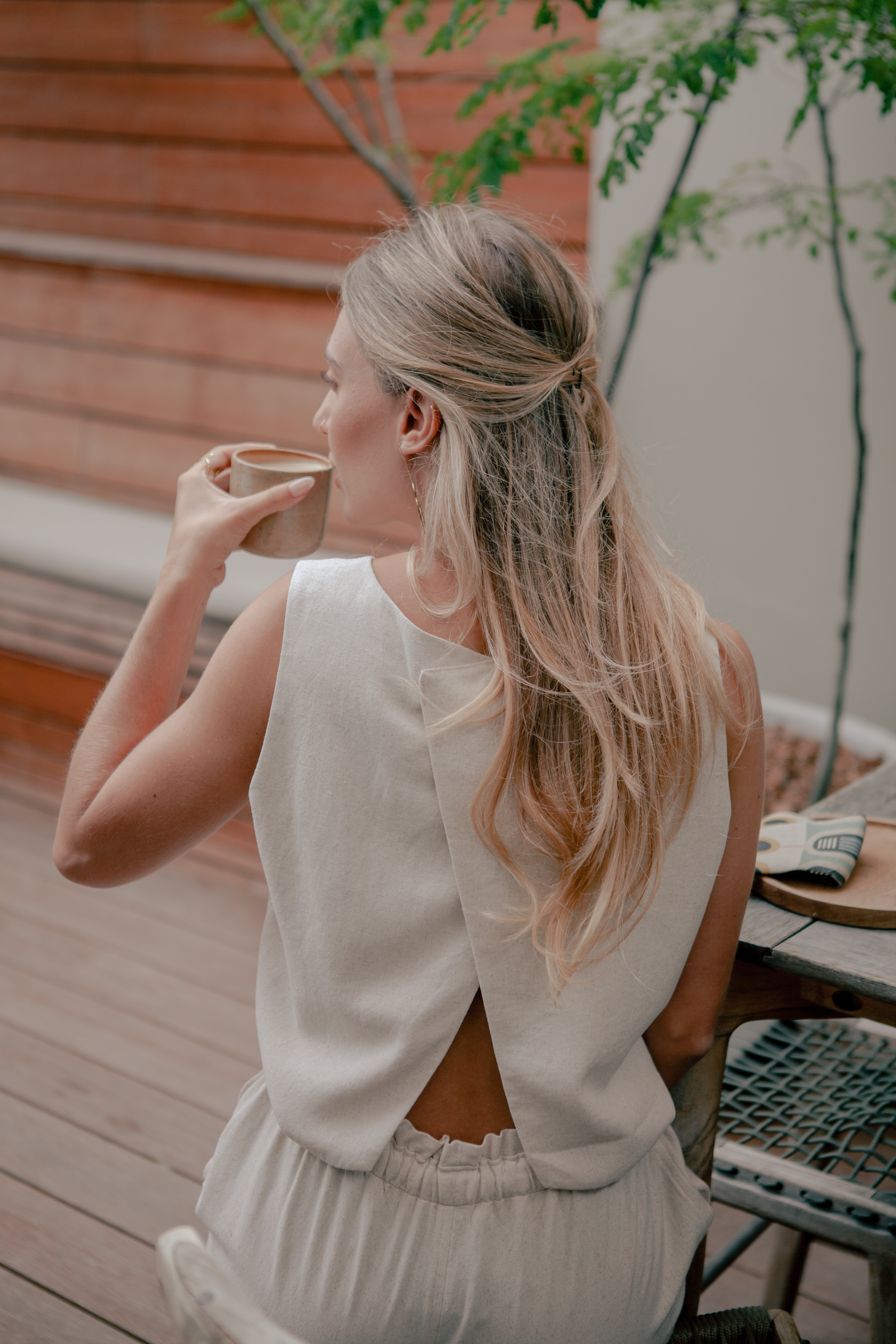 Open Back top