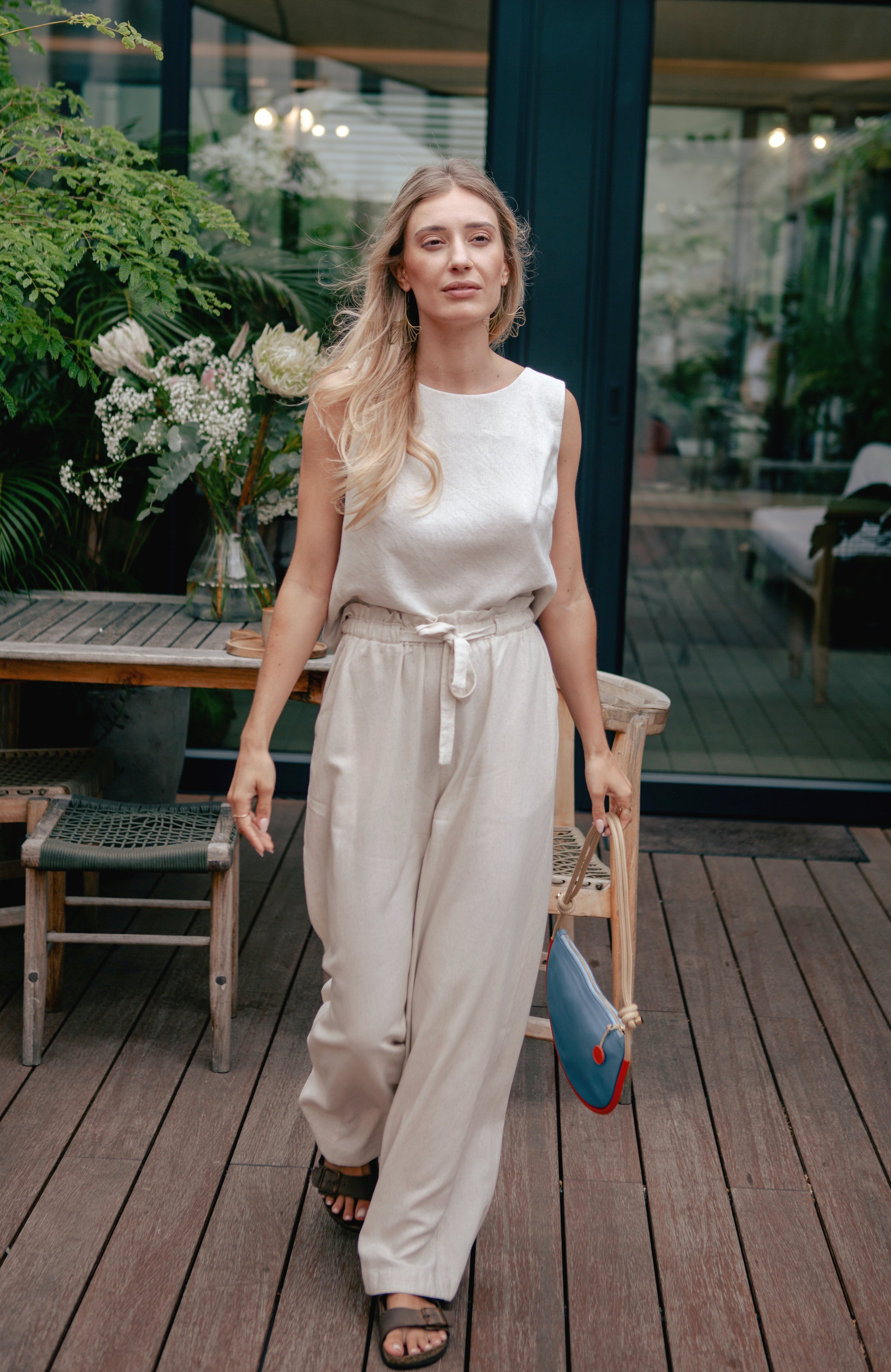 Wide leg Pants