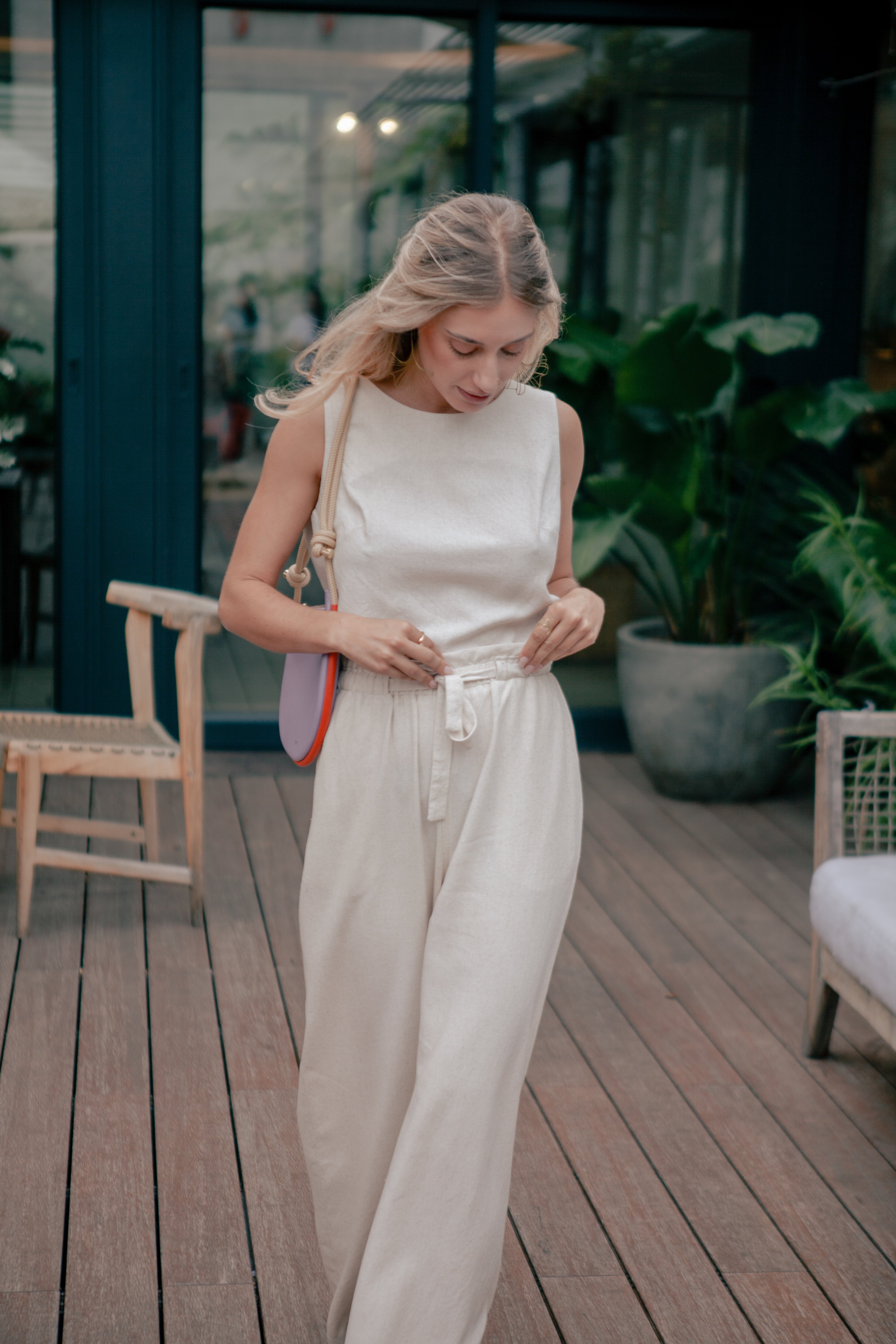 Wide leg Pants