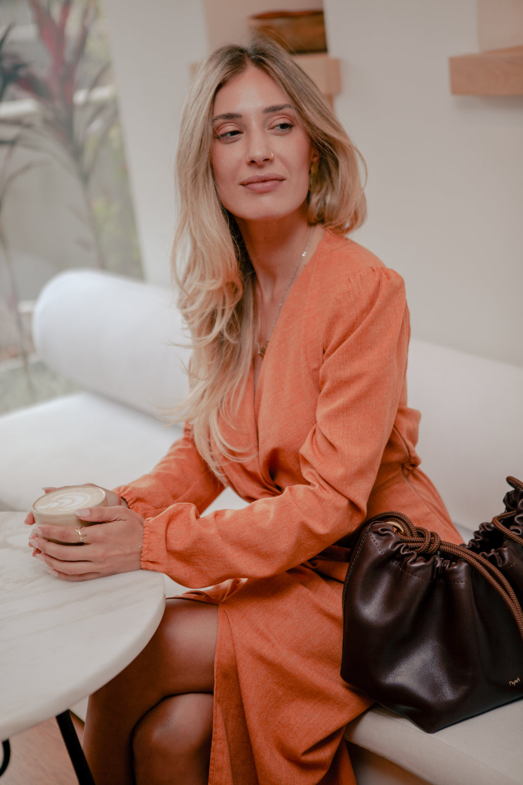 Knot Dress - Long sleeve