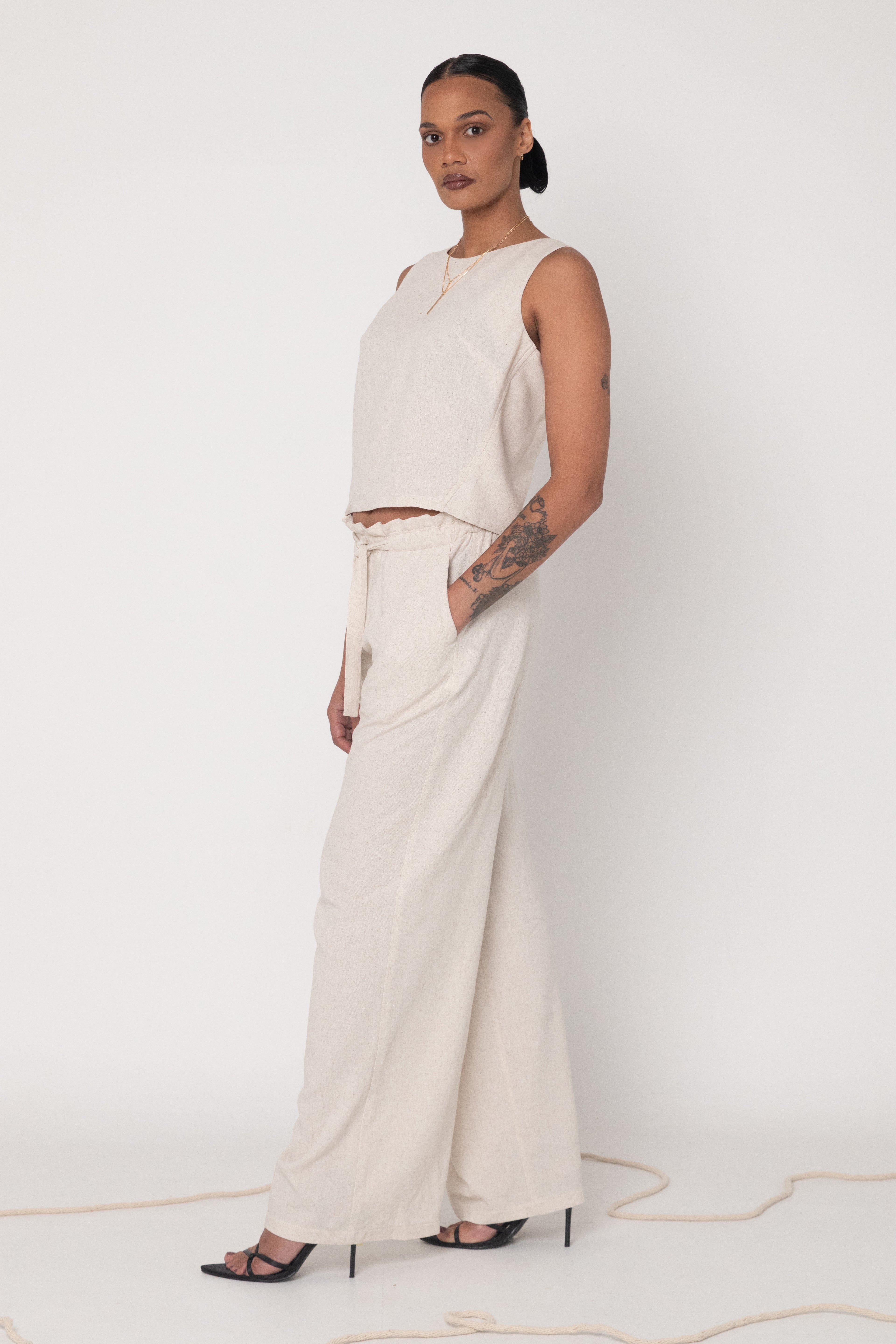 Wide leg Pants